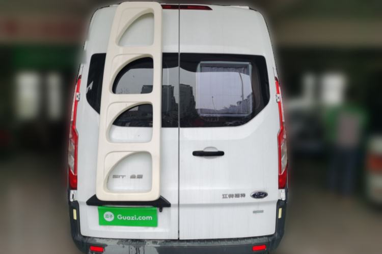 Used Ford Transit 2020 2.0T Gasoline Automatic Multi-Function Commercial Vehicle Mid-axle Low-roof Design with Dual Rear Doors Meeting China VI Emission Standards Rear