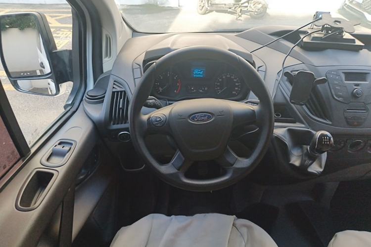 Used Ford Transit 2020 2.0T Diesel Multi-Function Commercial Vehicle Mid-Chassis Low-Roof Design with Dual Rear Doors Emission Standard China V Steering Wheel