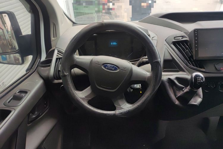 Used Ford Transit 2020 2.0T Diesel Multi-Function Commercial Vehicle Mid-Chassis Low-Roof Design with Dual Rear Doors Emission Standard China V Steering Wheel