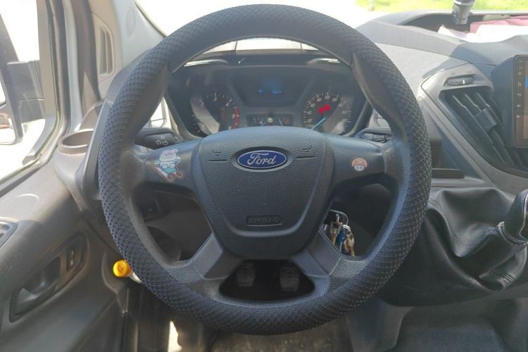 Used Ford Transit 2020 2.0T Diesel Multi-Function Commercial Vehicle Mid-Chassis Low-Roof Design with Dual Rear Doors Emission Standard China V Steering Wheel