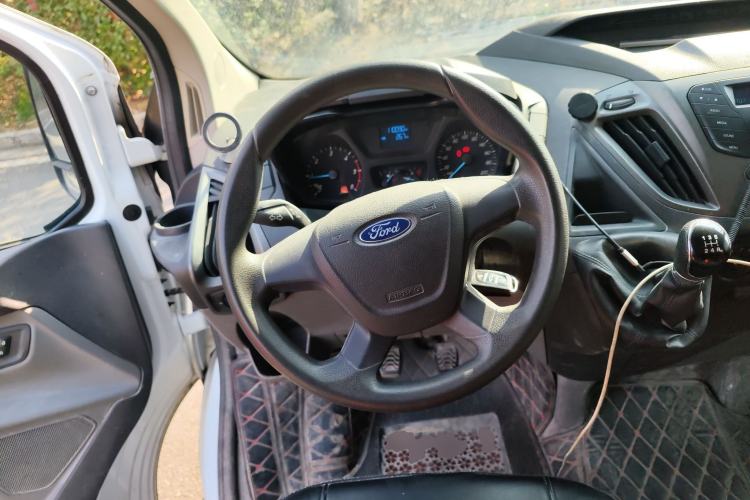 Used Ford Transit 2020 2.0T Diesel Multi-Function Commercial Vehicle Mid-Chassis Low-Roof Design with Dual Rear Doors Emission Standard China V Steering Wheel