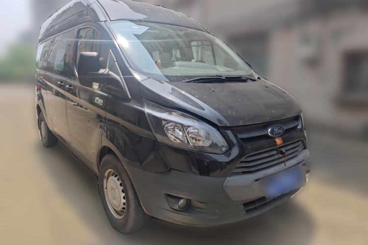 Used Ford Transit 2021 2.0T Diesel Manual Advanced Commercial Traveler Mid-axle Mid-roof 7-Seater China VI Front Right 45 Deg