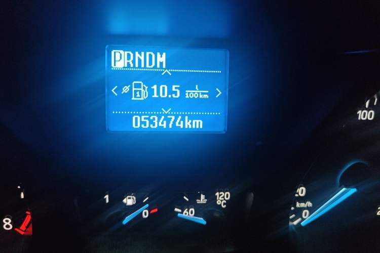 Used Ford Transit  Odometer Close Up