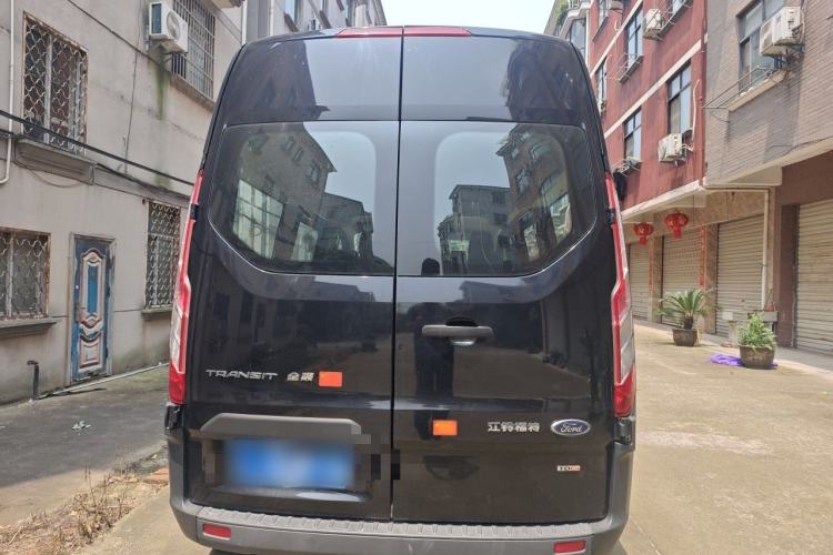 Used Ford Transit 2021 2.0T Diesel Manual Advanced Commercial Traveler Mid-axle Mid-roof 7-Seater China VI Rear
