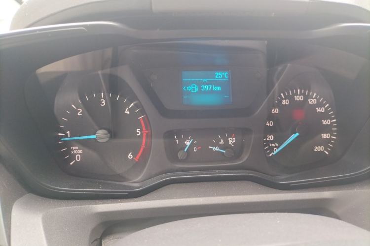 Used Ford Transit 2021 2.0T Diesel Manual Advanced Commercial Traveler Mid-axle Mid-roof 7-Seater China VI Instrument Cluster