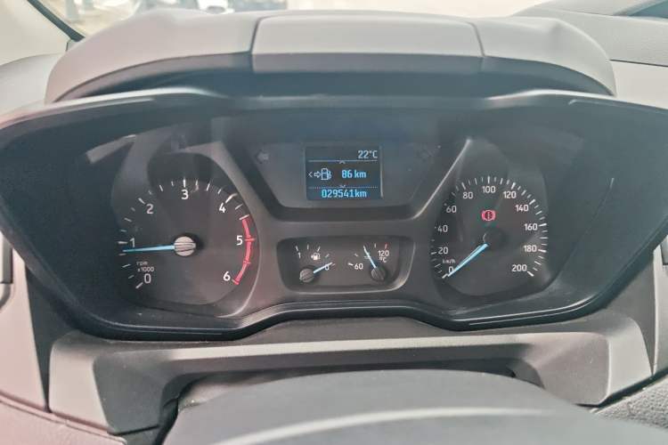 Used Ford Transit 2021 2.0T Diesel Manual Advanced Commercial Traveler Mid-Chassis Mid-Roof 9-Seater China VI Instrument Cluster