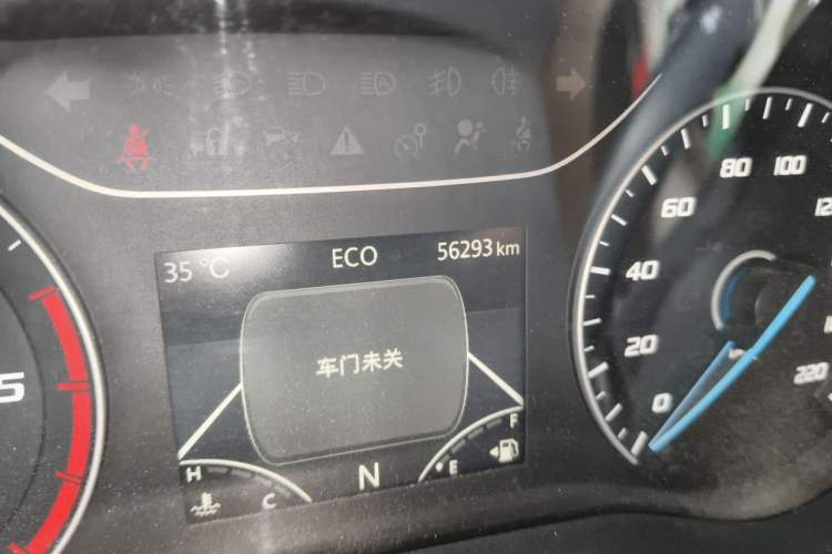 Used Ford Transit  Odometer Close Up