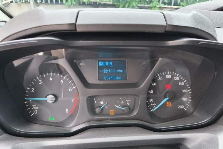 Used Ford Transit  Odometer Close Up