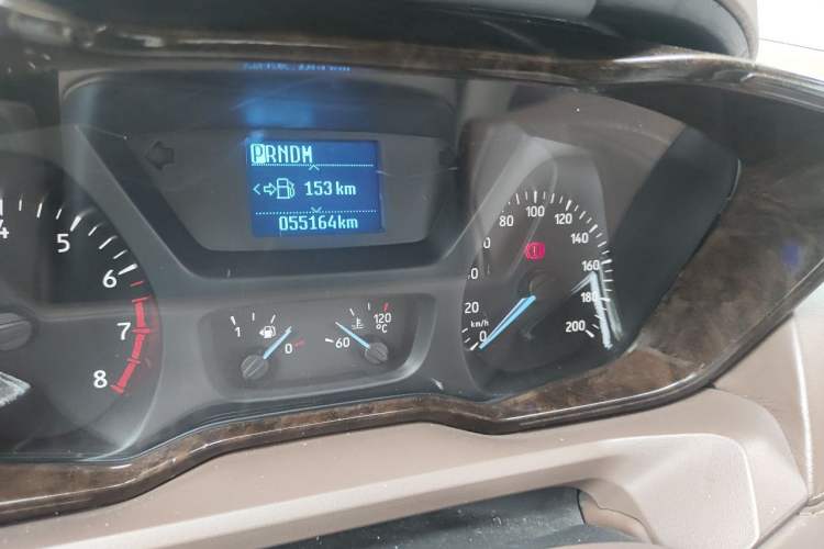 Used Ford Transit  Odometer Close Up