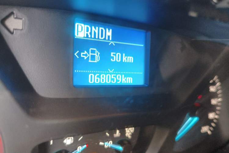 Used Ford Transit  Odometer Close Up