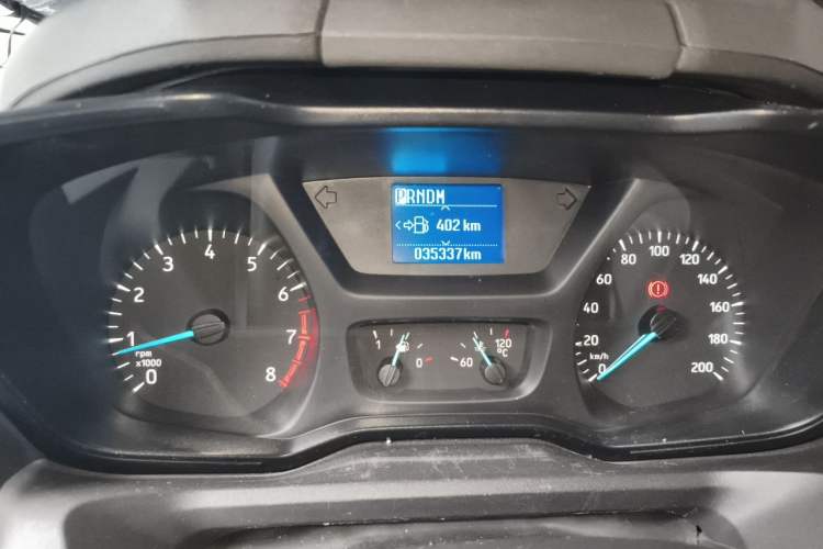 Used Ford Transit  Odometer Close Up