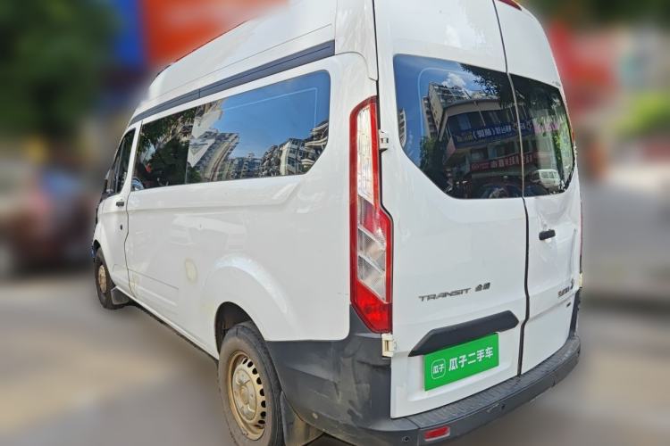 Used Ford Transit 2021 2.0T Diesel Manual Advanced Commercial Traveler Mid-axle Mid-roof 7-Seater China VI Rear Left 45 Deg