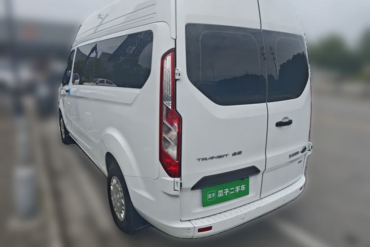 Used Ford Transit 2021 2.0T Diesel Manual Advanced Commercial Traveler Mid-Chassis Mid-Roof 9-Seater China VI Rear Left 45 Deg