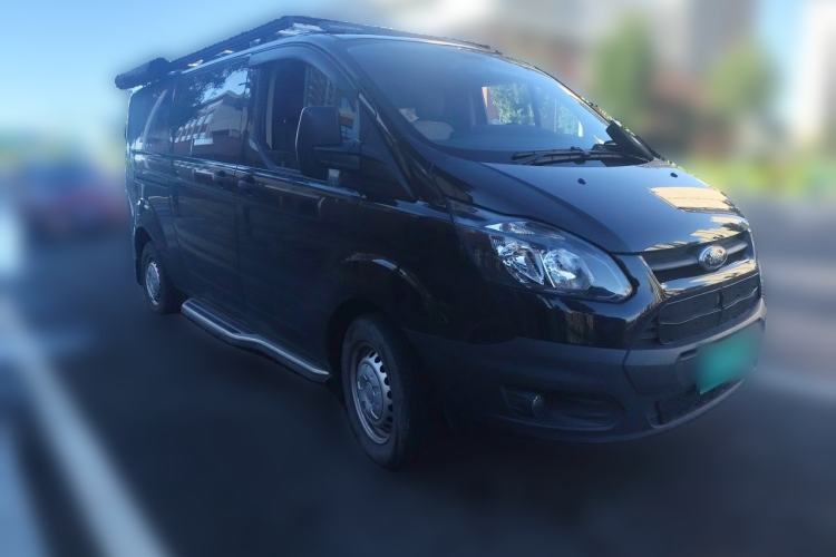 Used Ford Transit 2022 2.0T Gasoline Automatic Multi-Function Commercial Vehicle Mid-axle Low-Roof Design with Dual Rear Doors Meeting China VI Emission Standards Front Right 45 Deg