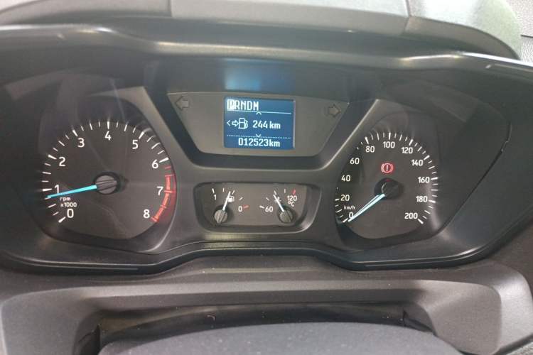 Used Ford Transit  Odometer Close Up