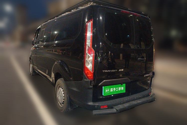 Used Ford Transit 2022 2.0T Gasoline Automatic Multi-Function Commercial Vehicle Mid-axle Low-Roof Design with Dual Rear Doors Meeting China VI Emission Standards Rear Left 45 Deg