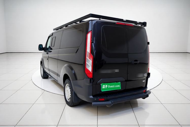Used Ford Transit 2022 2.0T Gasoline Automatic Multi-Function Commercial Vehicle Mid-axle Low-Roof Design with Dual Rear Doors Meeting China VI Emission Standards Rear Left 45 Deg