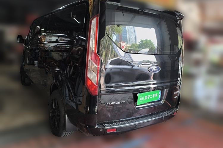 Used Ford Transit 2022 2.0T Gasoline Multi-Function Commercial Vehicle Mid-axle Low-Roof Liftgate Tailgate China VI Standard Rear Left 45 Deg