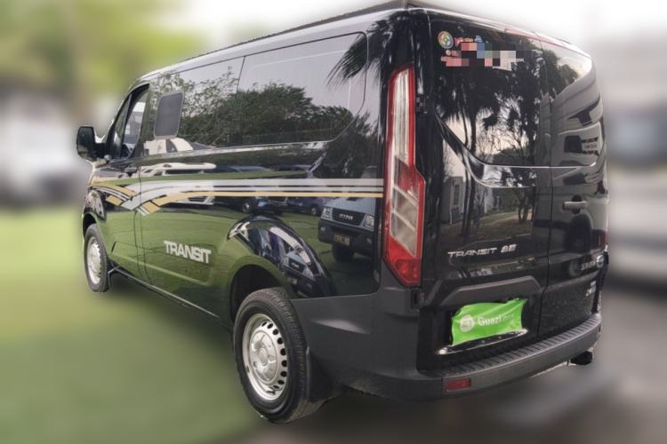 Used Ford Transit 2022 2.0T Gasoline Automatic Multi-Function Commercial Vehicle Mid-axle Low-Roof Design with Dual Rear Doors Meeting China VI Emission Standards Rear Left 45 Deg