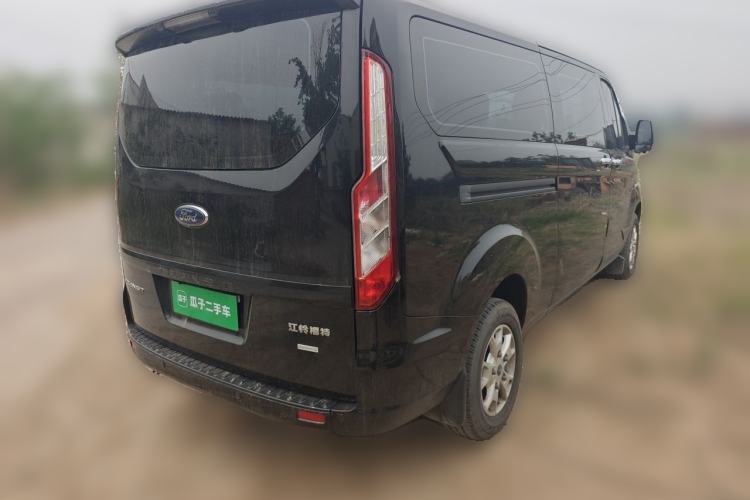 Used Ford Transit 2022 2.0T Gasoline Automatic Multi-Function Commercial Vehicle Mid-axle Low-Roof Lift-Up Tailgate China VI Standard Rear Right 45 Deg