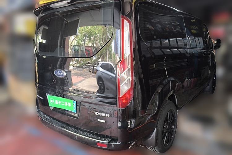 Used Ford Transit 2022 2.0T Gasoline Multi-Function Commercial Vehicle Mid-axle Low-Roof Liftgate Tailgate China VI Standard Rear Right 45 Deg