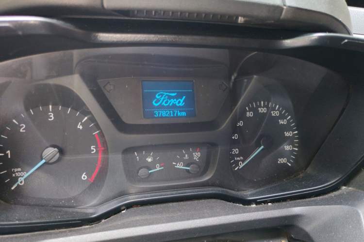 Used Ford Transit  Odometer Close Up