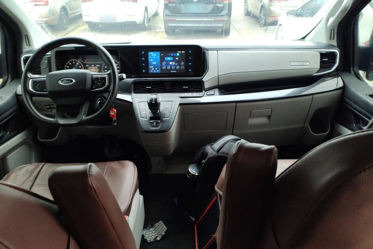 Used Ford Transit 2023 2.0T Gasoline Automatic Business & Travel Model Mid-axle Medium Roof 7/8/9-Seater Center Console
