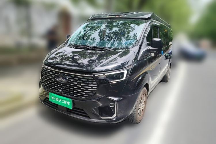 Used Ford Transit 2023 2.0T Gasoline Automatic Business & Travel Model Mid-axle Low-roof Design 7/8/9-Seater Guazi used car, China used car export, Used car for sale, Used Ford cars, Cheapest cars for sale