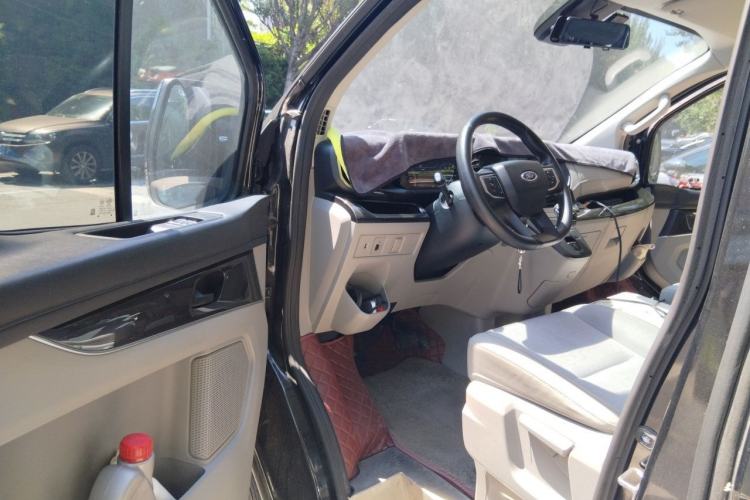 Used Ford Transit 2023 2.0T Diesel Automatic Commercial & Travel Version Mid-axle Low-roof Design 7/8/9-Seater Driver Seat