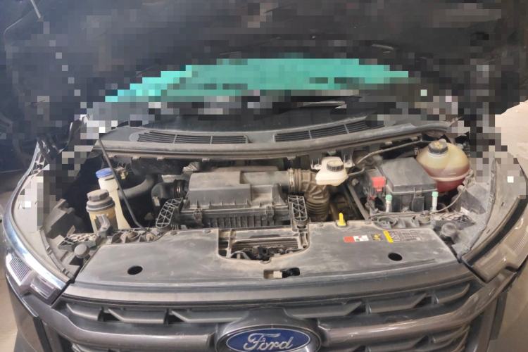 Used Ford Transit 2023 2.0T Gasoline Automatic Multi-Function Commercial Vehicle Mid-Drive Mid-Roof 5/6 Seats Engine Bay