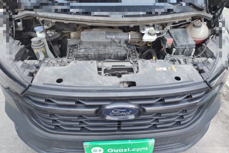 Used Ford Transit 2023 2.0T Diesel Manual Multifunction Commercial Vehicle Mid-axle Mid-roof 5/6 Seats Engine Bay