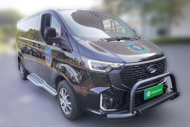 Used Ford Transit 2023 2.0T Gasoline Automatic Business & Travel Model Mid-axle Low-roof Design 7/8/9-Seater Front Right 45 Deg