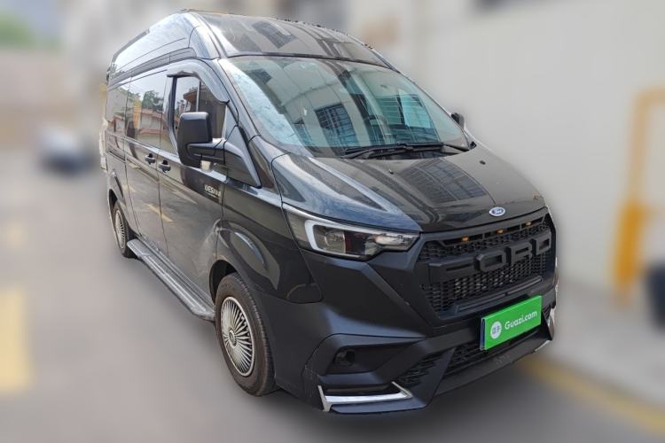 Used Ford Transit 2023 2.0T Gasoline Automatic Multi-Function Commercial Vehicle Mid-Drive Mid-Roof 5/6 Seats Front Right 45 Deg