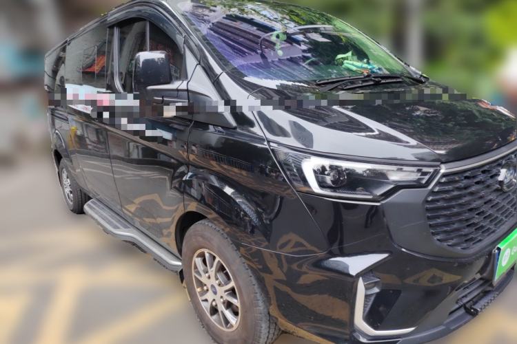 Used Ford Transit 2023 2.0T Diesel Automatic Commercial & Travel Version Mid-axle Low-roof Design 7/8/9-Seater Front Right 45 Deg