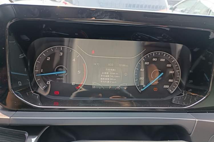 Used Ford Transit 2023 2.0T Diesel Automatic Commercial & Travel Version Mid-axle Low-roof Design 7/8/9-Seater Instrument Cluster