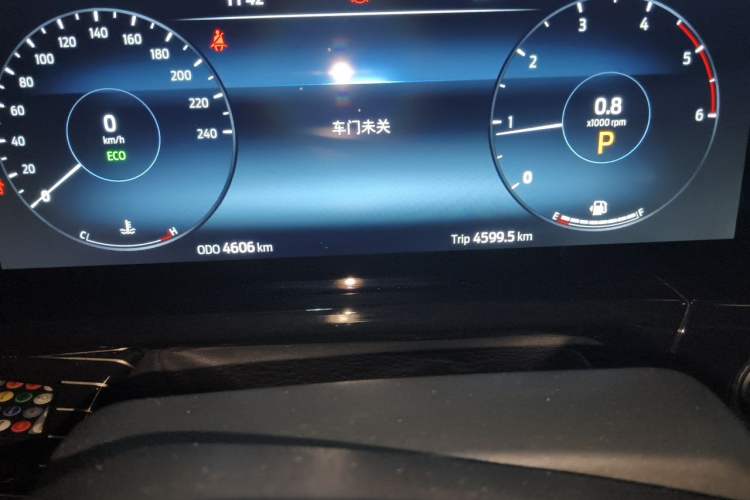 Used Ford Transit  Odometer Close Up