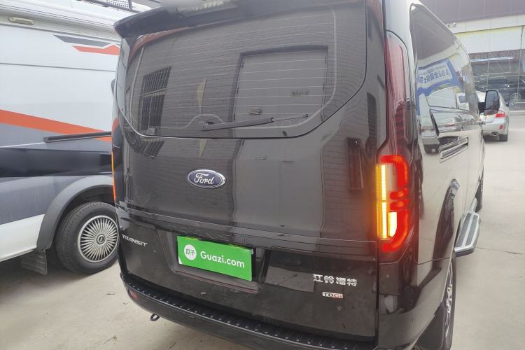 Used Ford Transit 2023 2.0T Diesel Automatic Commercial & Travel Version Mid-axle Low-roof Design 7/8/9-Seater Rear