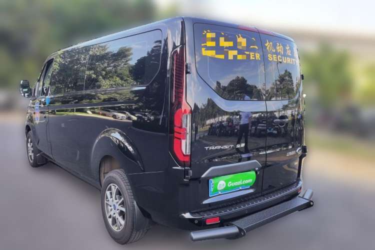 Used Ford Transit 2023 2.0T Gasoline Automatic Business & Travel Model Mid-axle Low-roof Design 7/8/9-Seater Rear Left 45 Deg