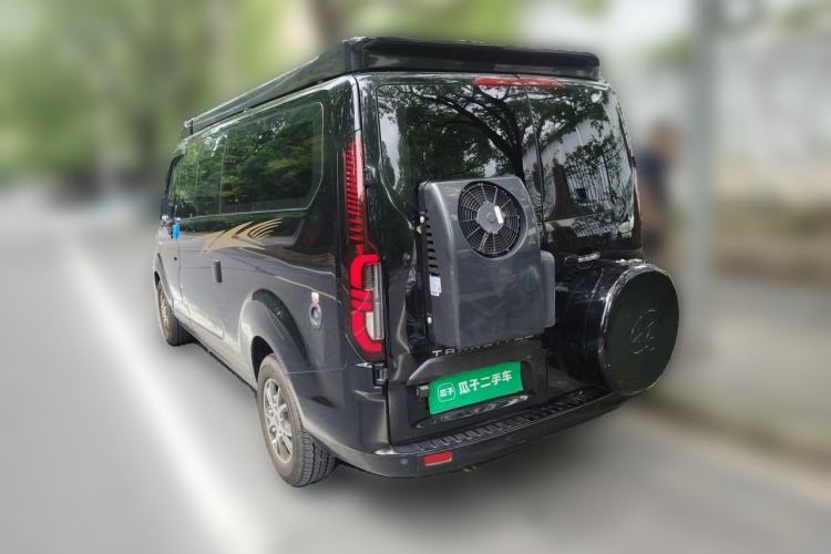 Used Ford Transit 2023 2.0T Gasoline Automatic Business & Travel Model Mid-axle Low-roof Design 7/8/9-Seater Rear Left 45 Deg