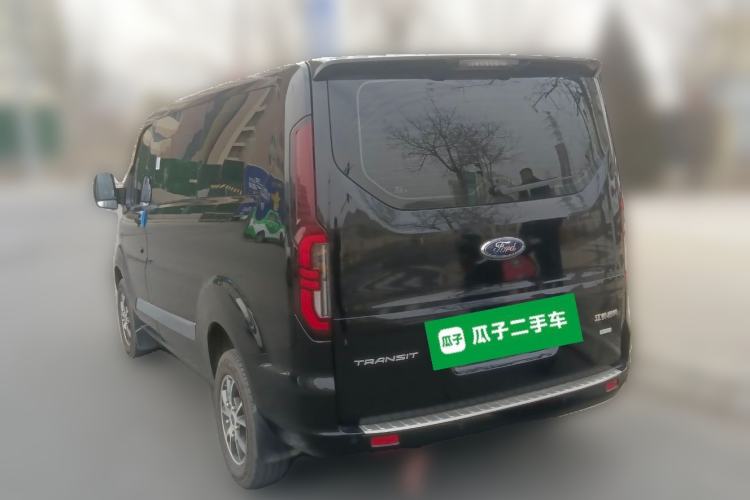 Used Ford Transit 2023 2.0T Gasoline Automatic Business & Travel Short Wheelbase Low-Roof 7/8/9-Seater Rear Left 45 Deg