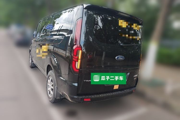 Used Ford Transit 2023 2.0T Diesel Automatic Commercial Van Short Wheelbase Low Roof—7/8/9-Seater Rear Left 45 Deg