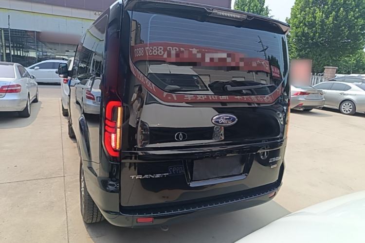 Used Ford Transit 2023 2.0T Diesel Automatic Commercial & Travel Version Mid-axle Low-roof Design 7/8/9-Seater Rear