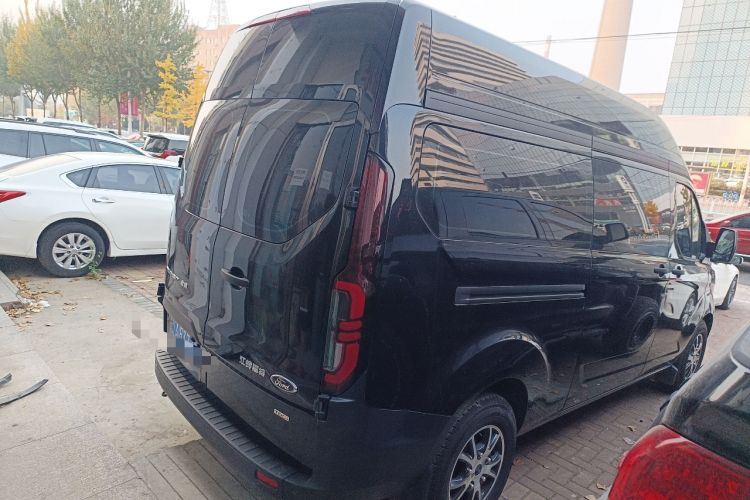 Used Ford Transit 2023 2.0T Diesel Manual Multifunction Commercial Vehicle Mid-axle Mid-roof 5/6 Seats Rear Right 45 Deg