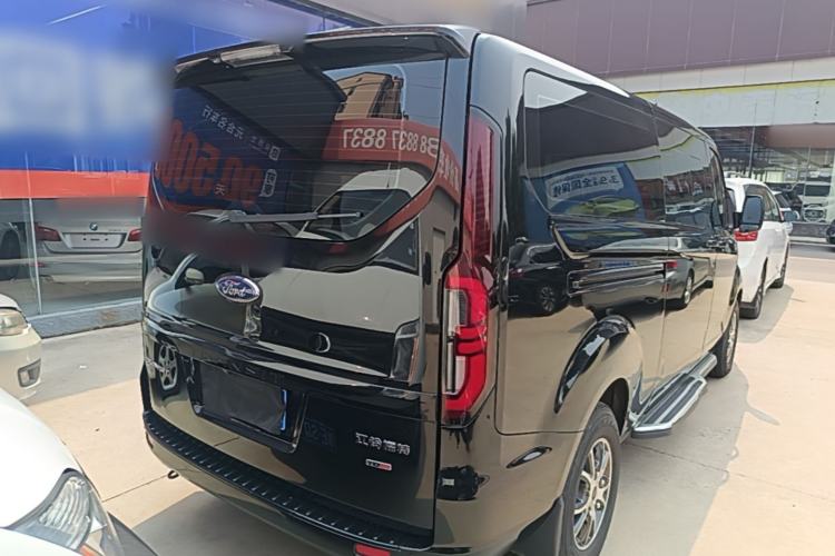 Used Ford Transit 2023 2.0T Diesel Automatic Commercial & Travel Version Mid-axle Low-roof Design 7/8/9-Seater Rear Right 45 Deg