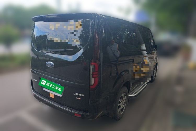 Used Ford Transit 2023 2.0T Diesel Automatic Commercial Van Short Wheelbase Low Roof—7/8/9-Seater Rear Right 45 Deg