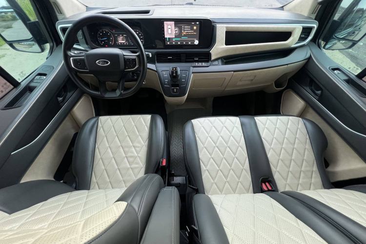 Used Ford Transit 2023 2.0T Diesel Automatic Multi-Purpose Commercial Vehicle Mid-Frame Mid-Roof 5/6 Seats Steering Wheel