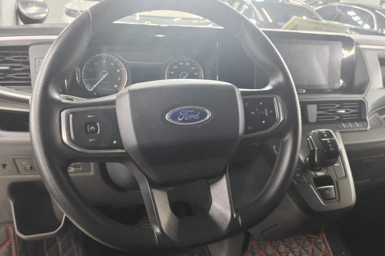Used Ford Transit 2023 2.0T Gasoline Automatic Multi-Function Commercial Vehicle Mid-Drive Mid-Roof 5/6 Seats Steering Wheel