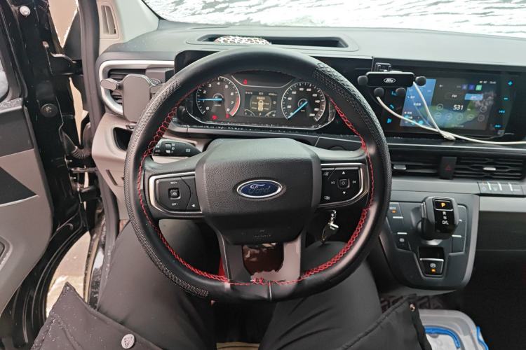 Used Ford Transit 2023 2.0T Gasoline Automatic Multi-Function Commercial Vehicle Mid-Drive Mid-Roof 5/6 Seats Steering Wheel