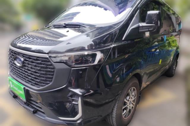 Used Ford Transit 2023 2.0T Diesel Automatic Commercial & Travel Version Mid-axle Low-roof Design 7/8/9-Seater