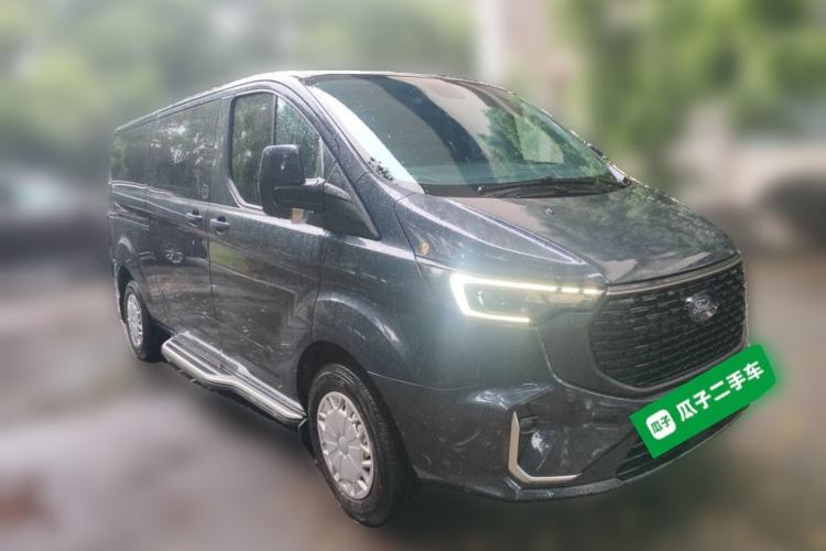 Used Ford Transit 2023 2.0T Gasoline Automatic Business & Travel Model Mid-axle Low-roof Design 7/8/9-Seater Front Right 45 Deg